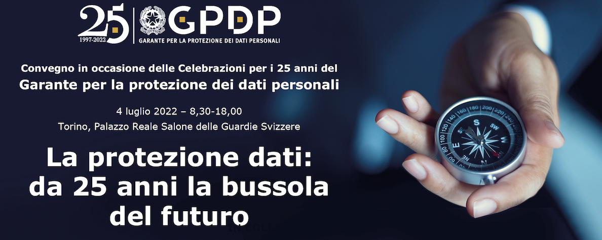 La protezione dati: da 25 anni la bussola del futuro